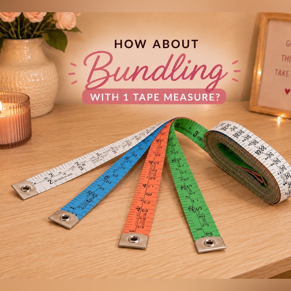 Pic 1 Colorful Flexible Sewing Tape Measure -